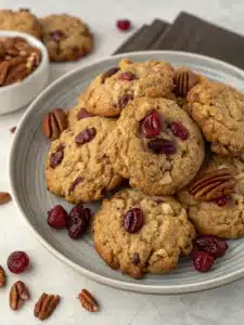 Oatmeal Cranberry Pecan Cookies