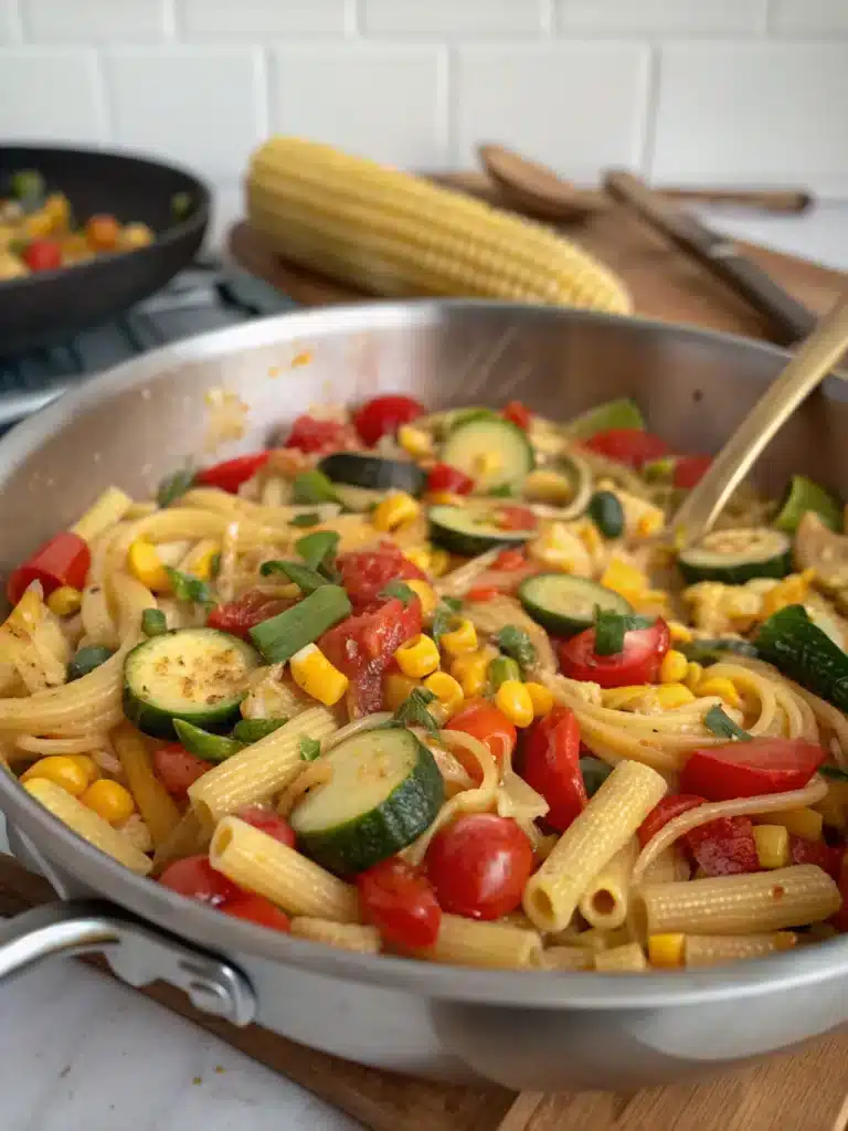 One-Pot Summer Vegetable Pasta