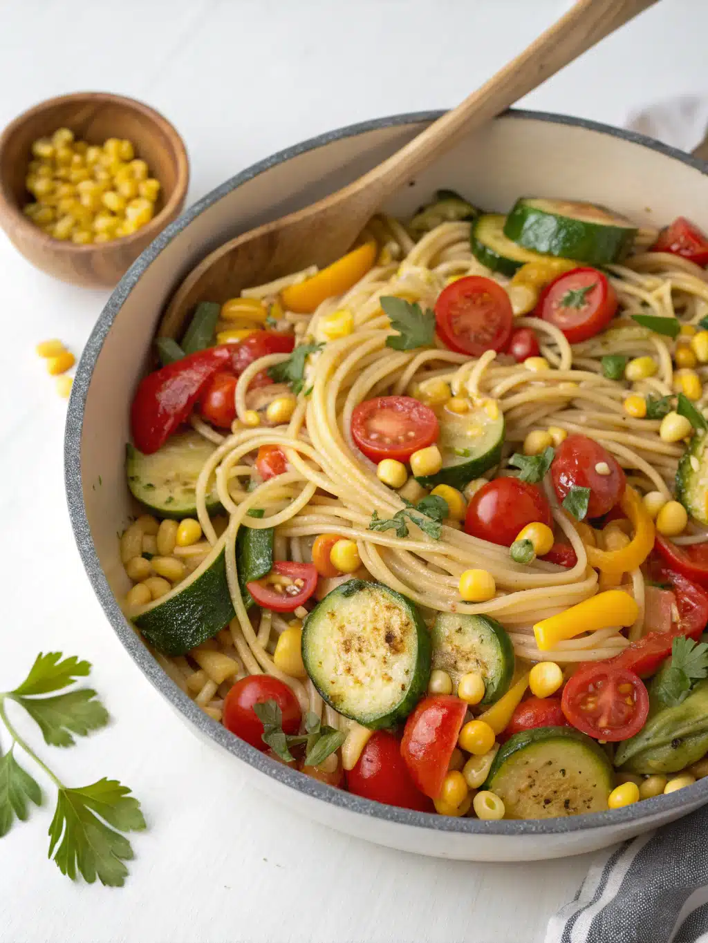 One-Pot Summer Vegetable Pasta