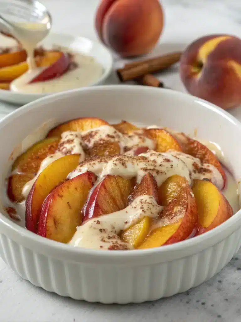 Peach Dessert