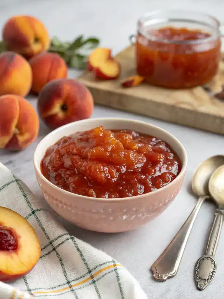 Peach Jam Recipe