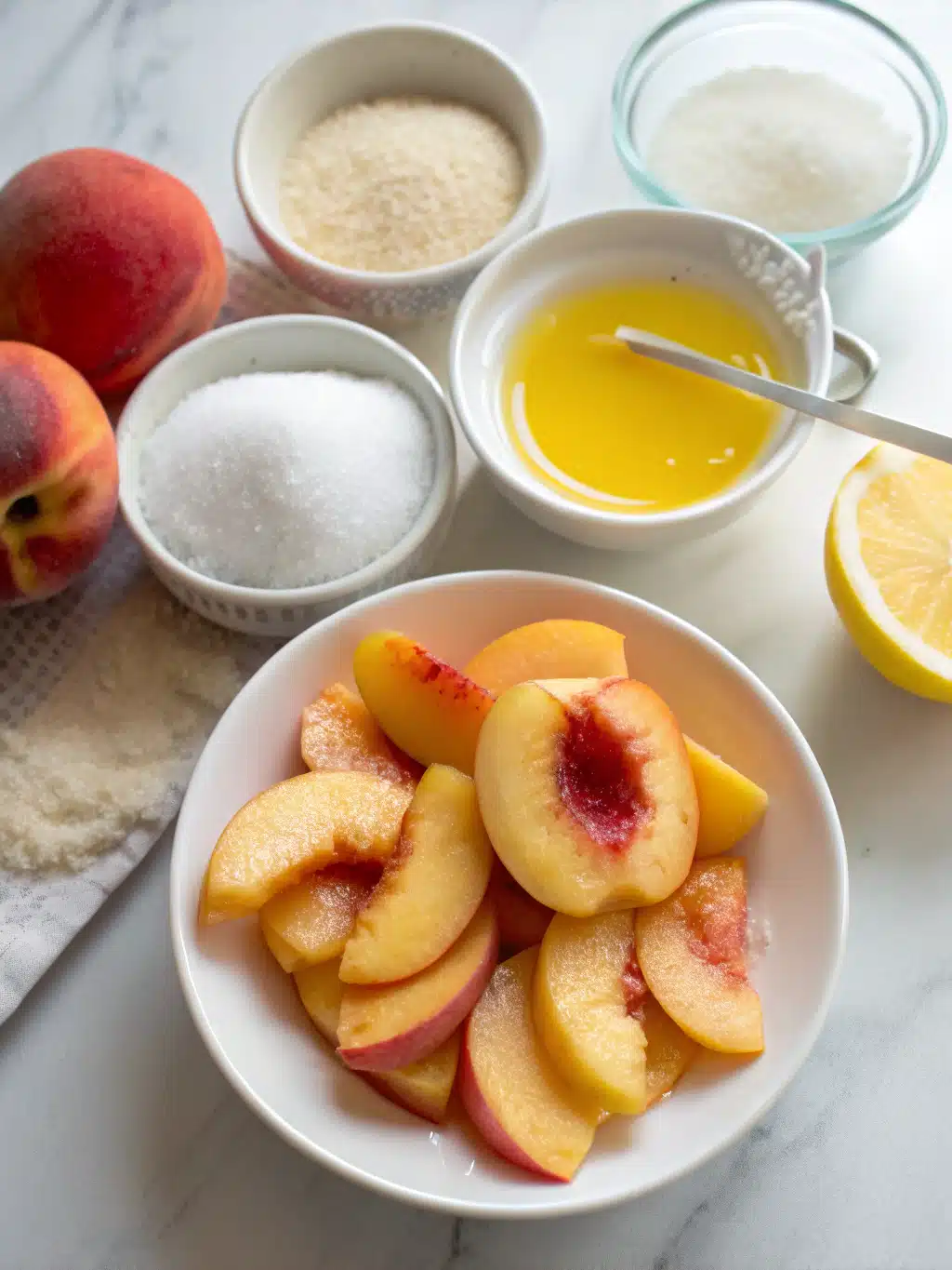 Peach Sorbet Ingredients