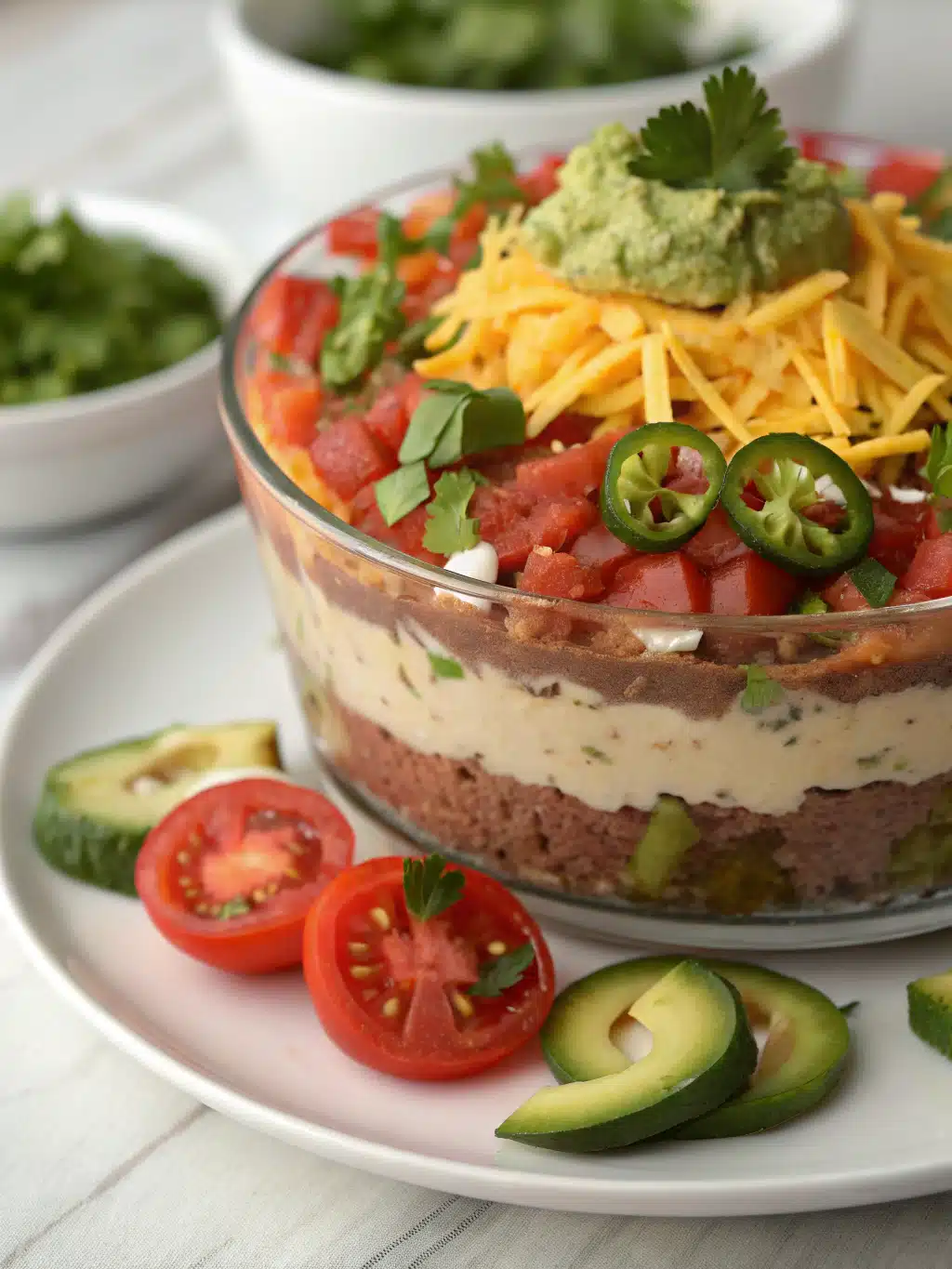 Southwest Layered Bean Dip