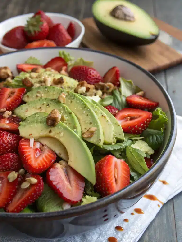 Strawberry Avocado Salad