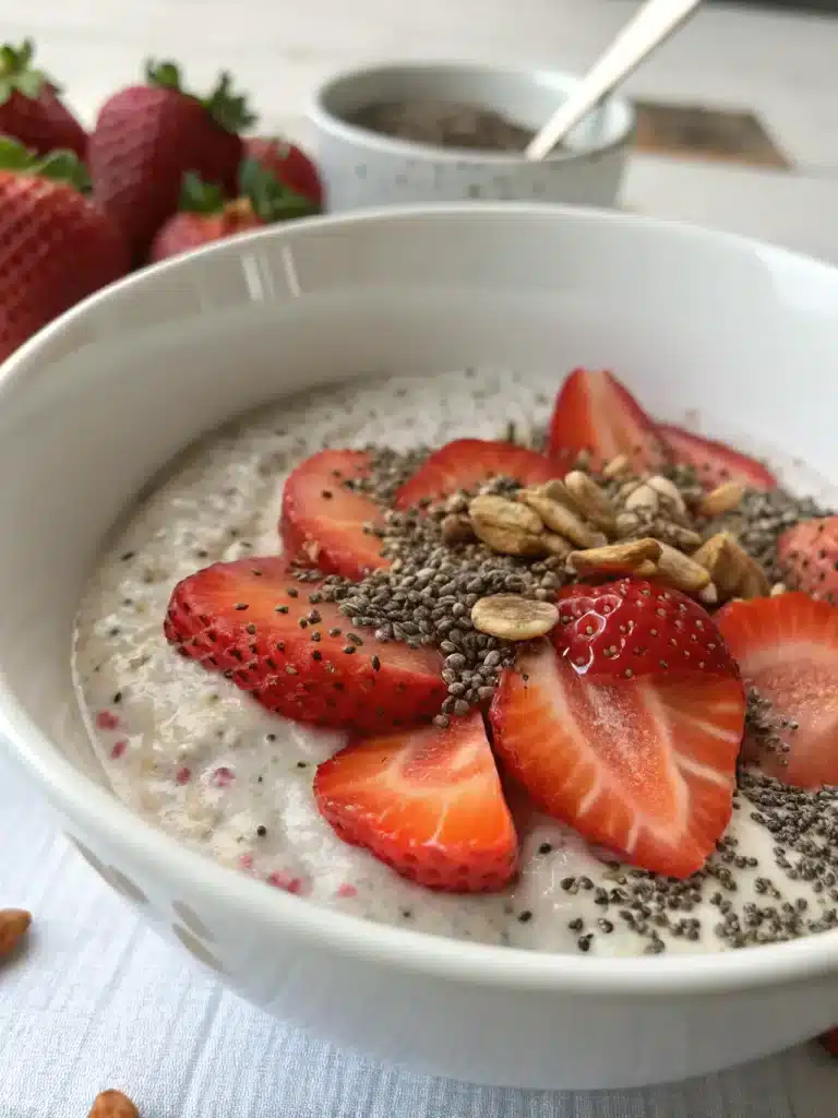Strawberry Chia Pudding