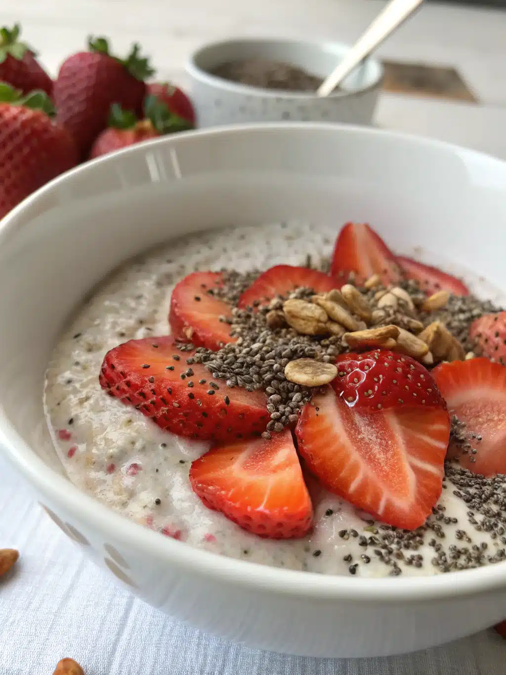 Strawberry Chia Pudding