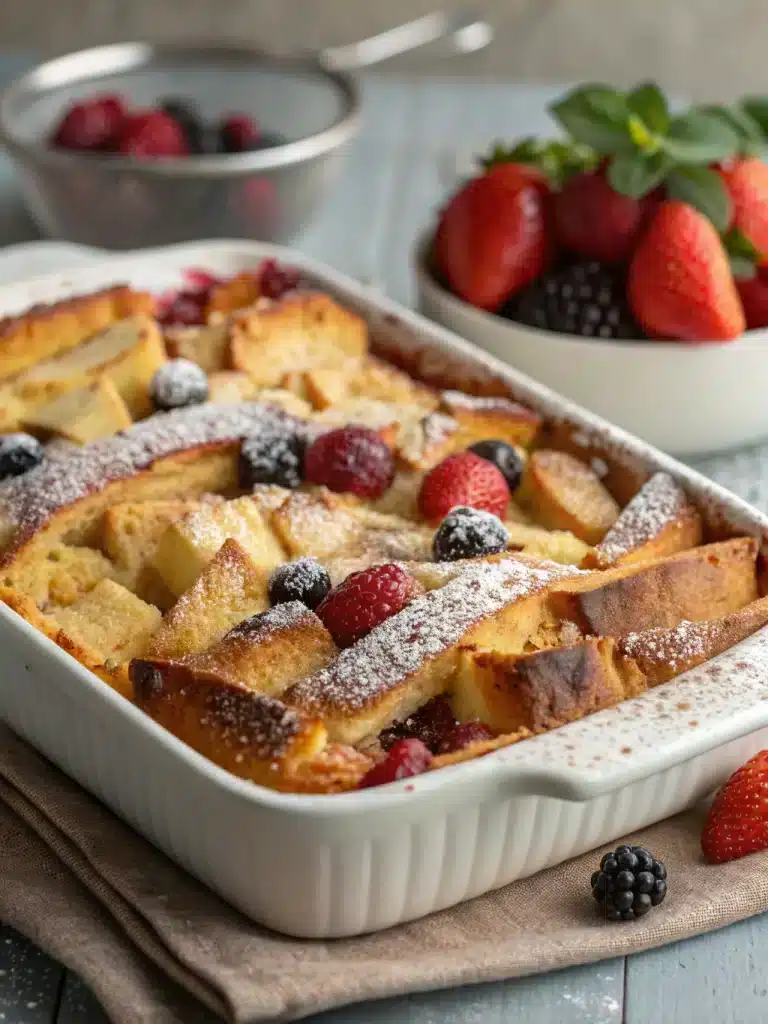 Sweet Bread Strata