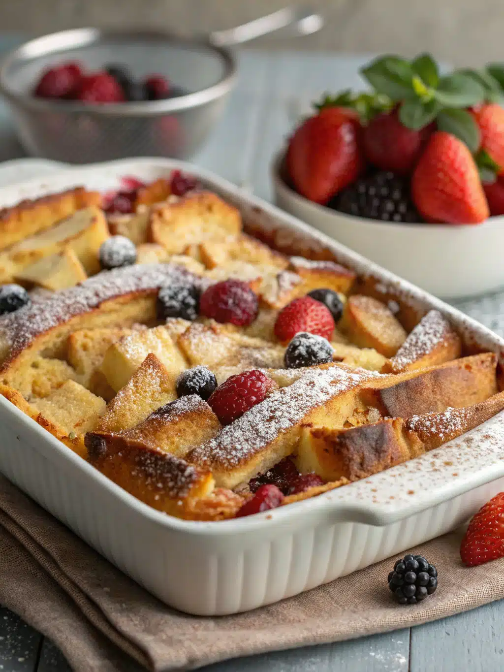 Sweet Bread Strata