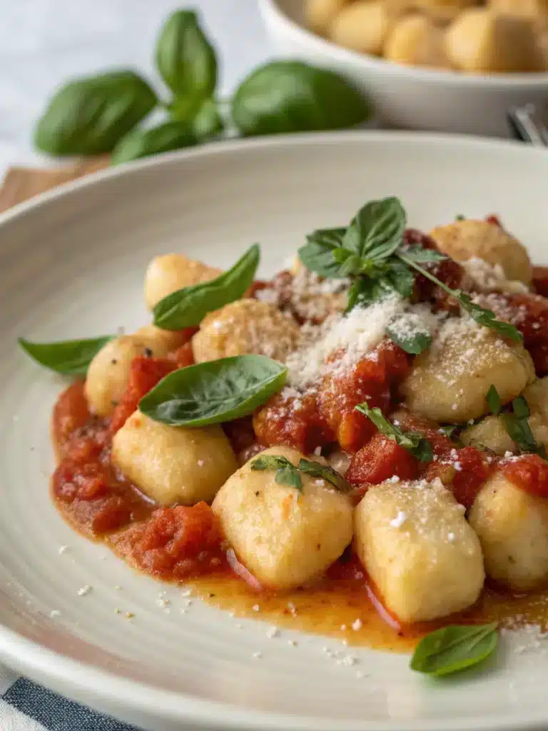 Tomato Basil Gnocchi