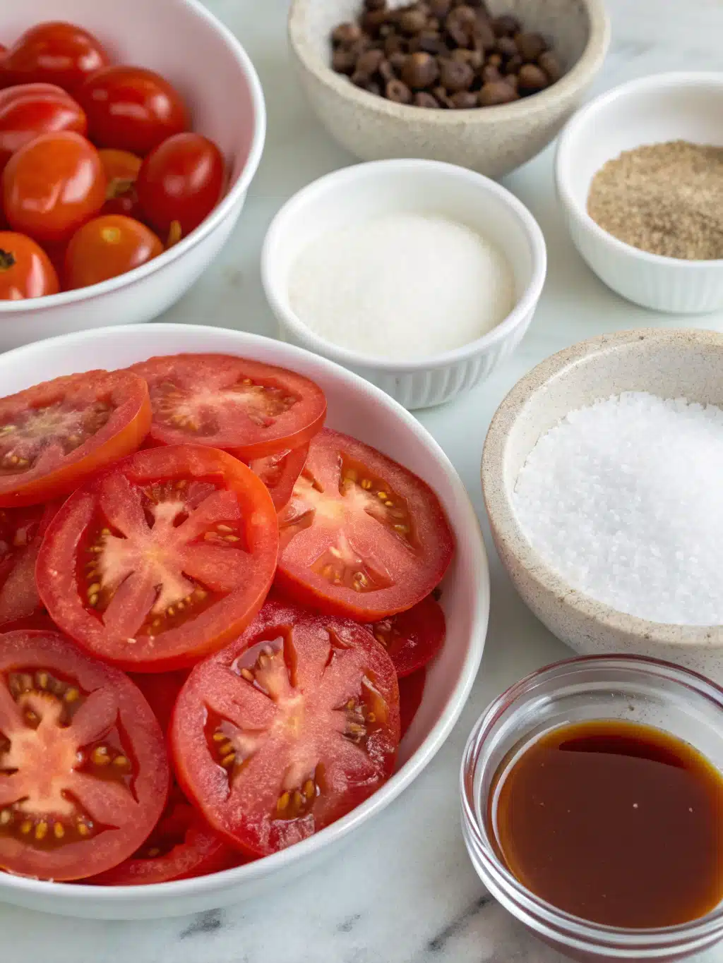 Tomato Jam ingredients