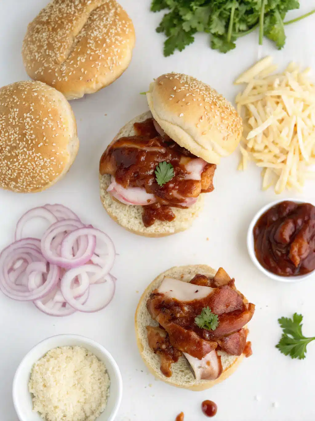 BBQ Chicken Sliders Ingredients