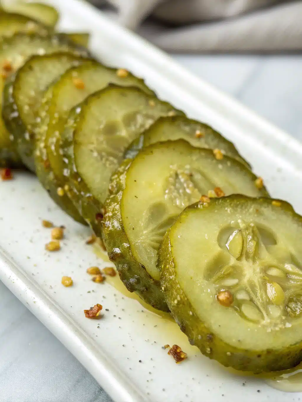 Homemade Bread and Butter Pickles