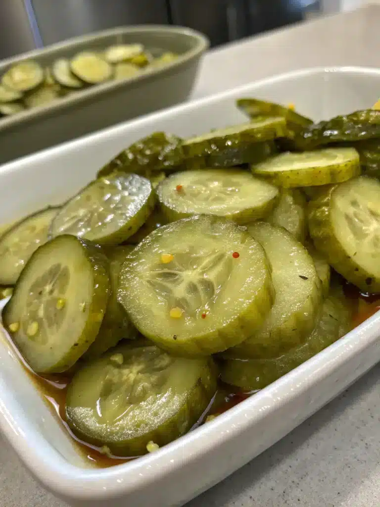 bread and butter pickles