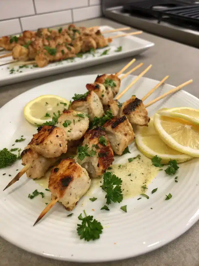 chicken skewers