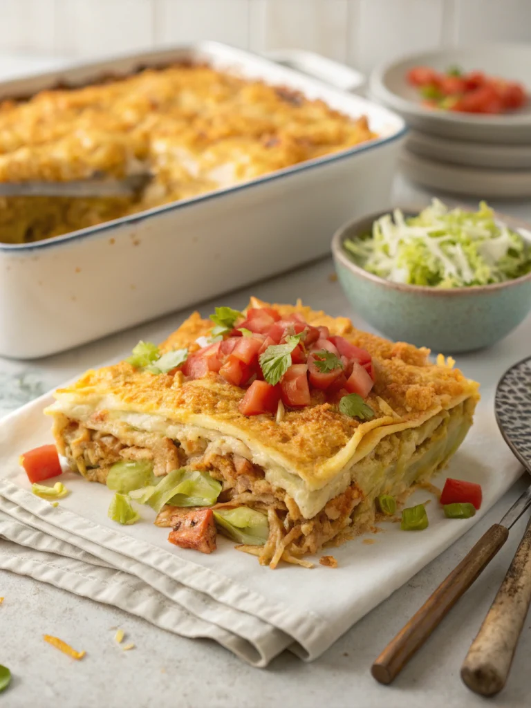 chicken taco casserole