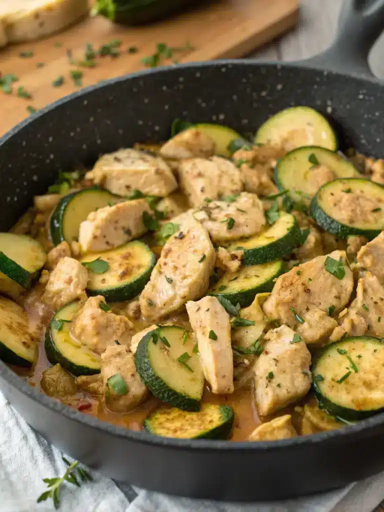 chicken zucchini skillet