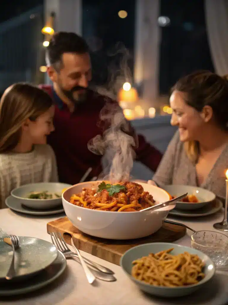 family dinner bowl