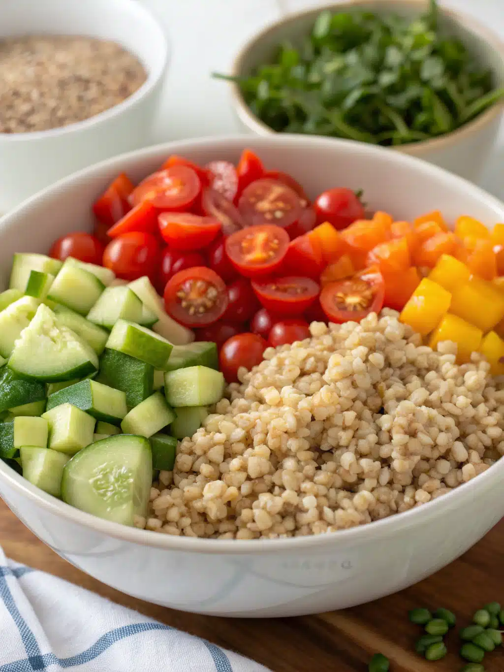 Grain bowl ingredients