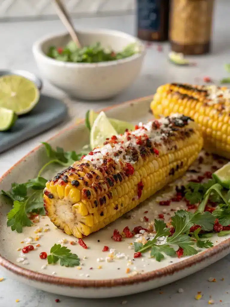 grilled corn