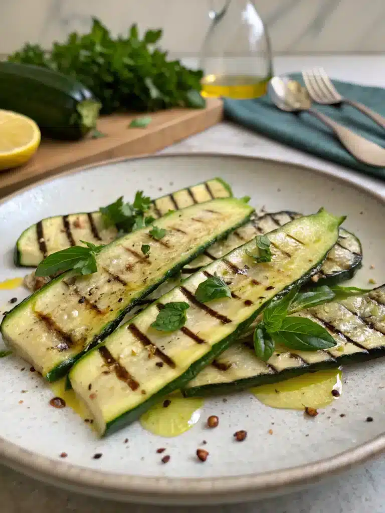 grilled zucchini