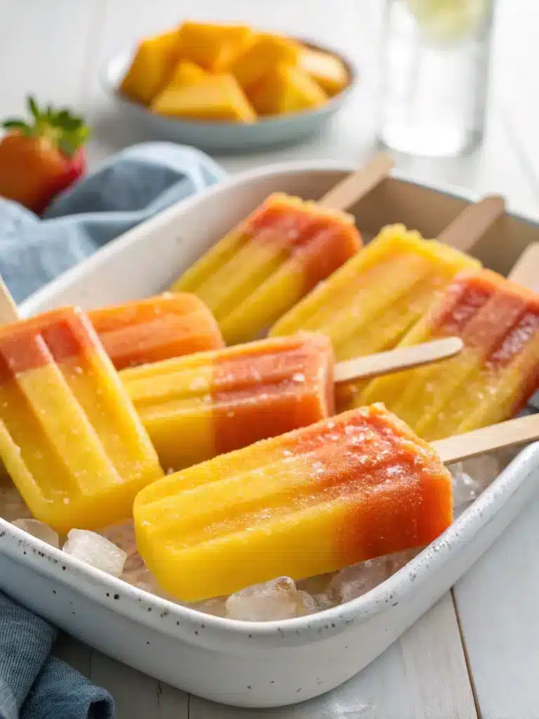 mango popsicles