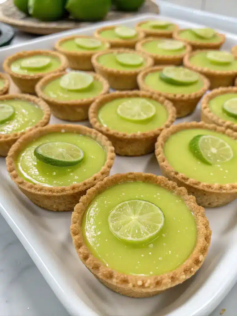 mini key lime pies