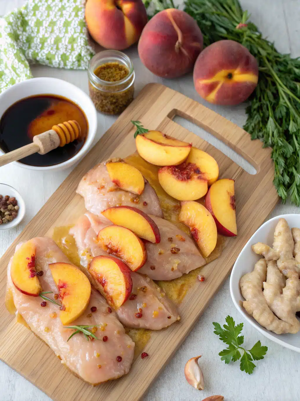 Peach Glazed Chicken Ingredients