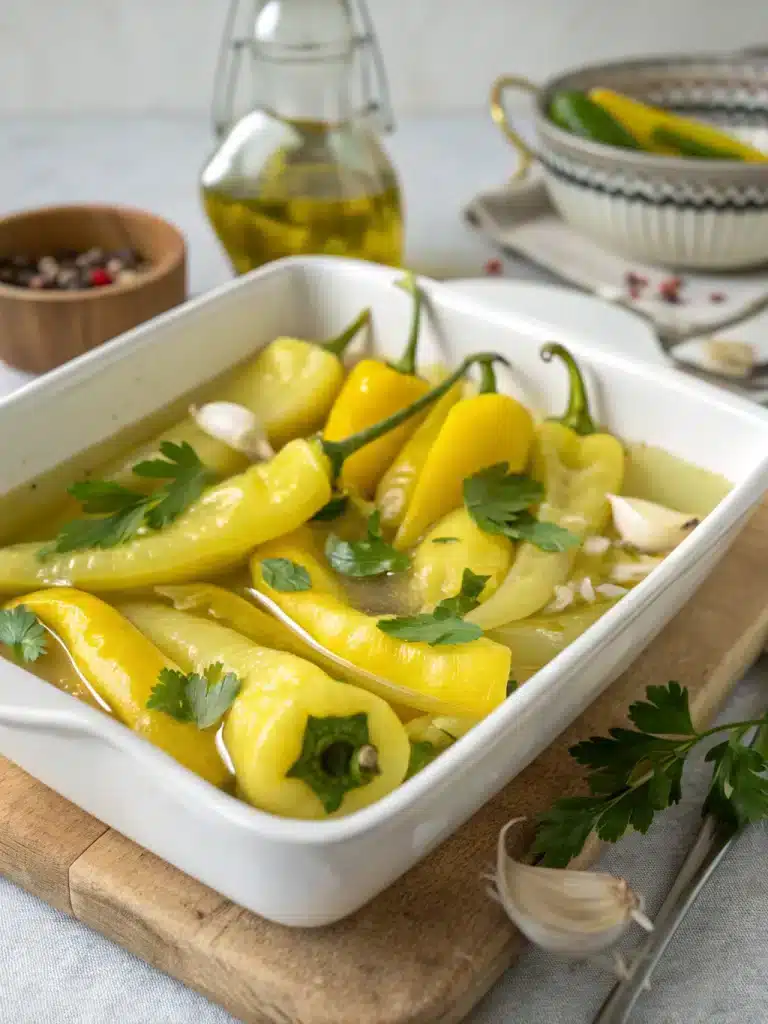 pickled banana peppers