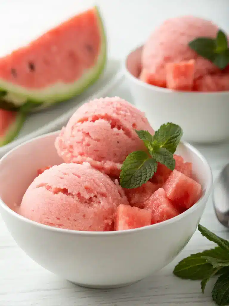 watermelon sorbet
