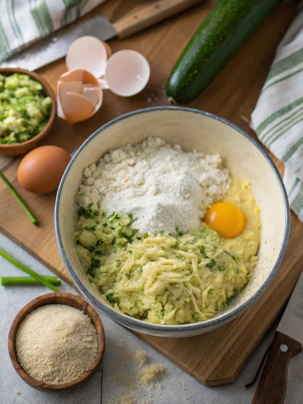 Zucchini bread ingredients