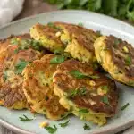zucchini corn fritters