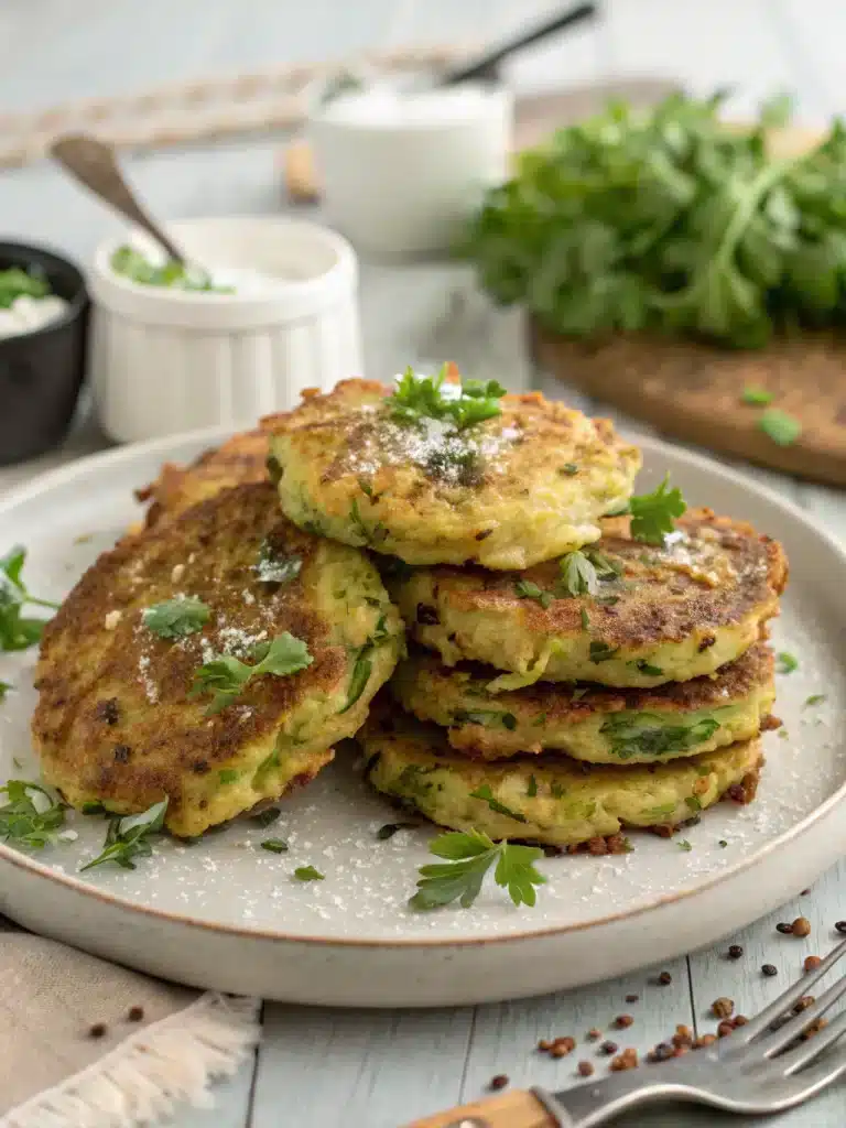 zucchini fritters