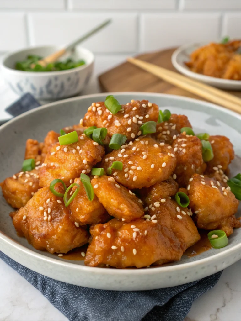 3-Ingredient Orange Chicken