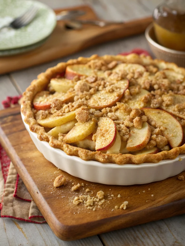 Apple Crumb Pie