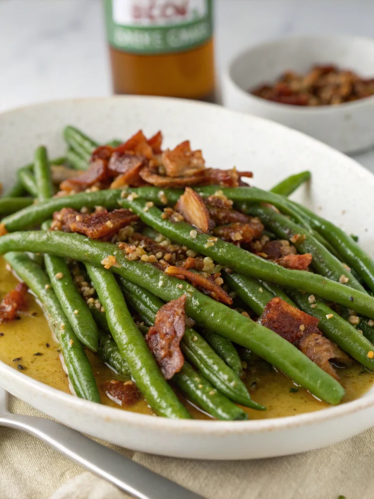 Bacon Fat Green Beans