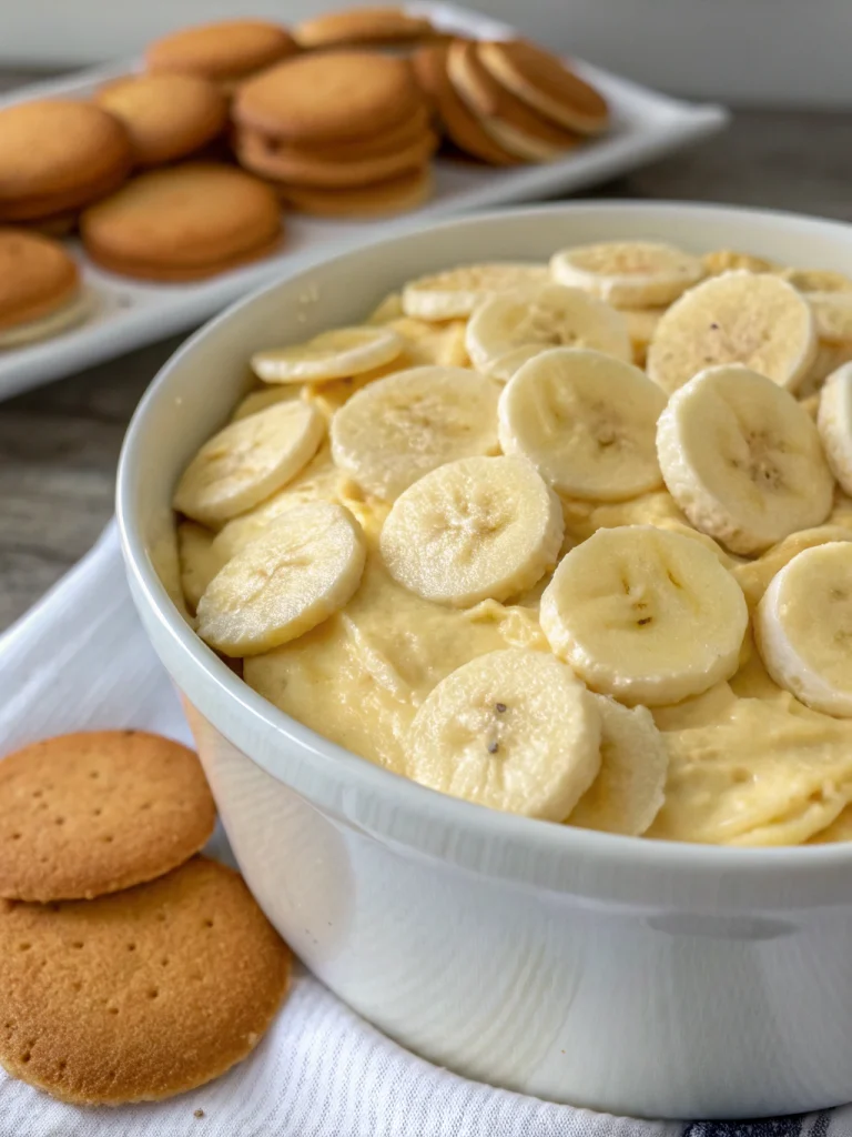 Banana Pudding with Vanilla Wafers