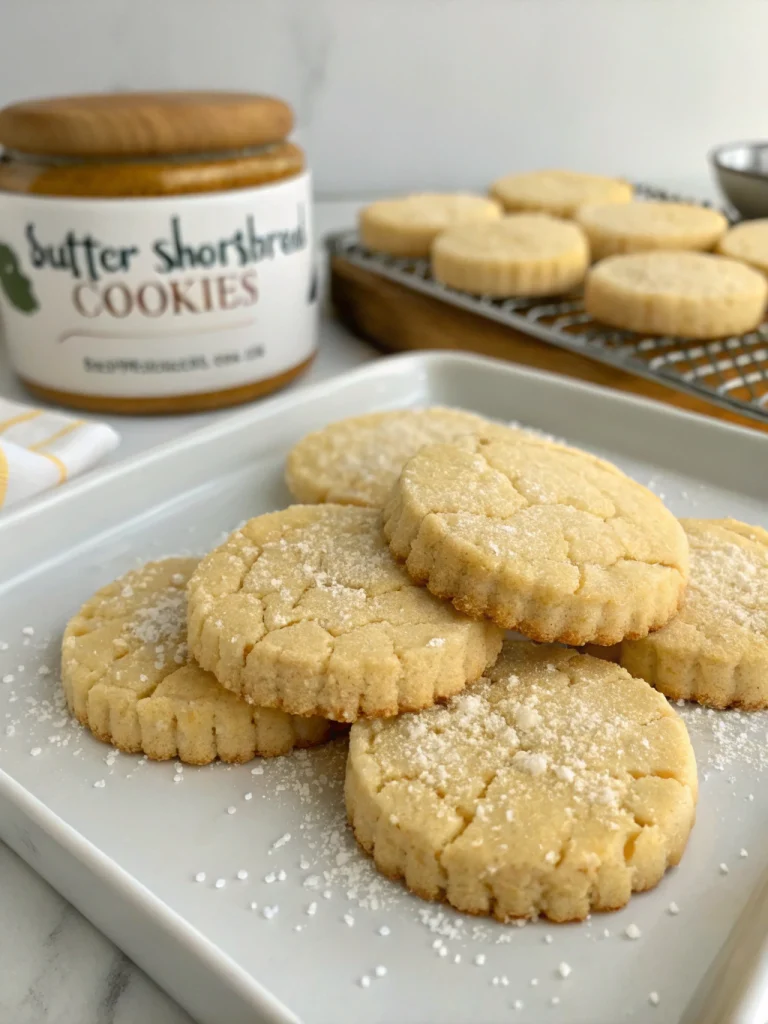 Butter Shortbread Cookies
