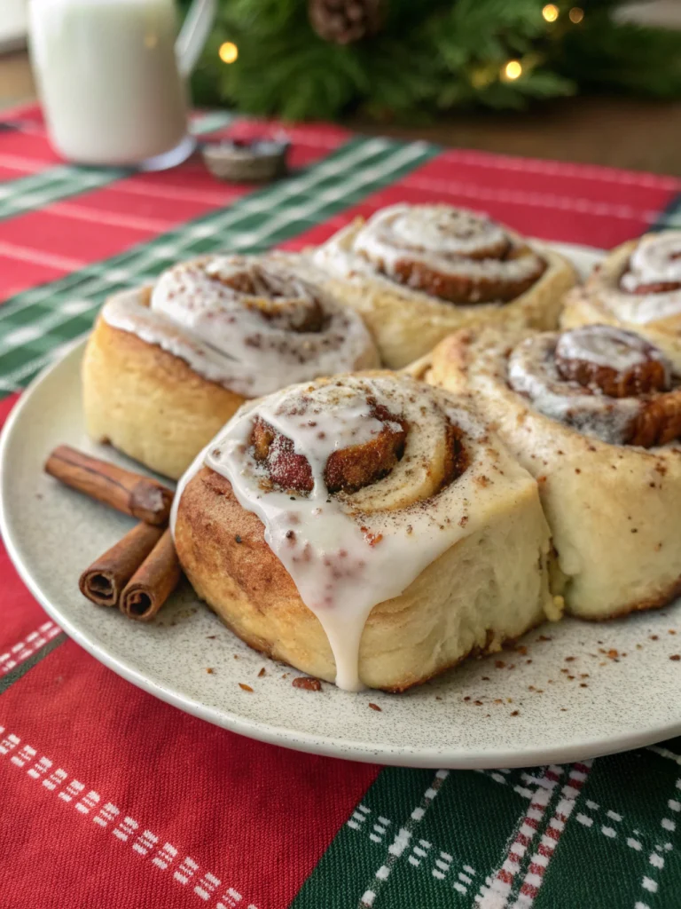 Christmas Morning Cinnamon Rolls