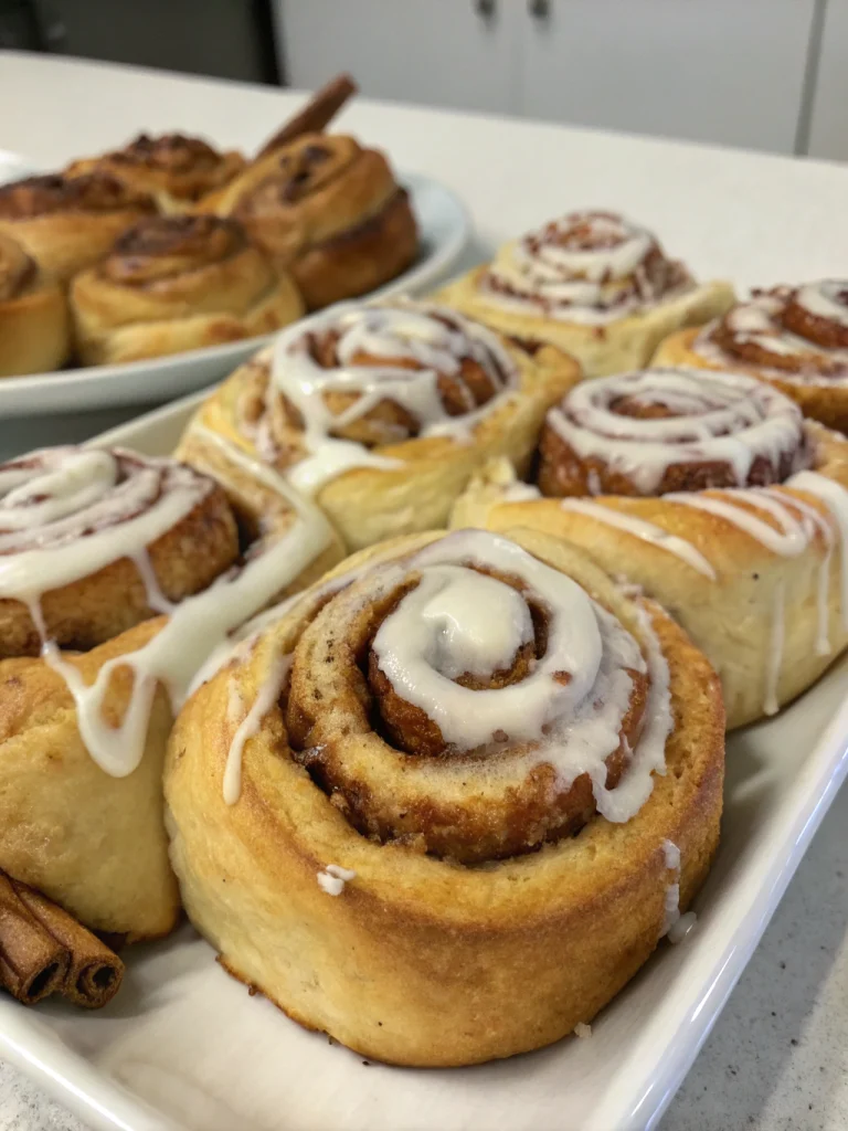 Copycat Pillsbury Cinnamon Roll Icing