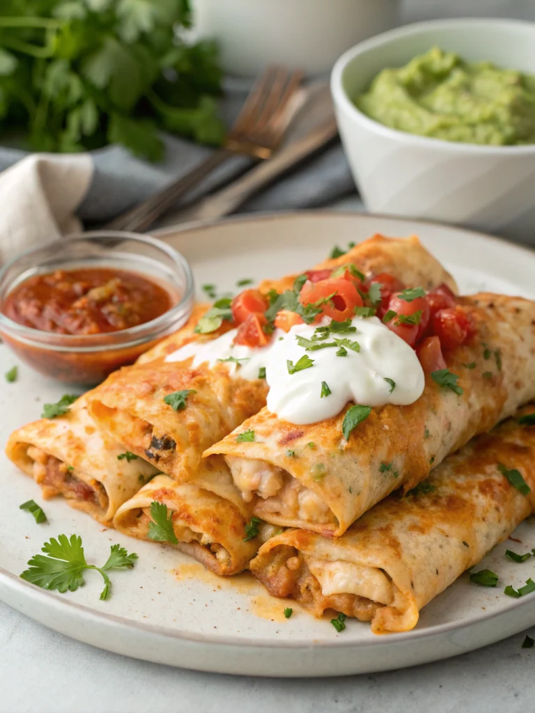 Cream Cheese Chicken Enchiladas