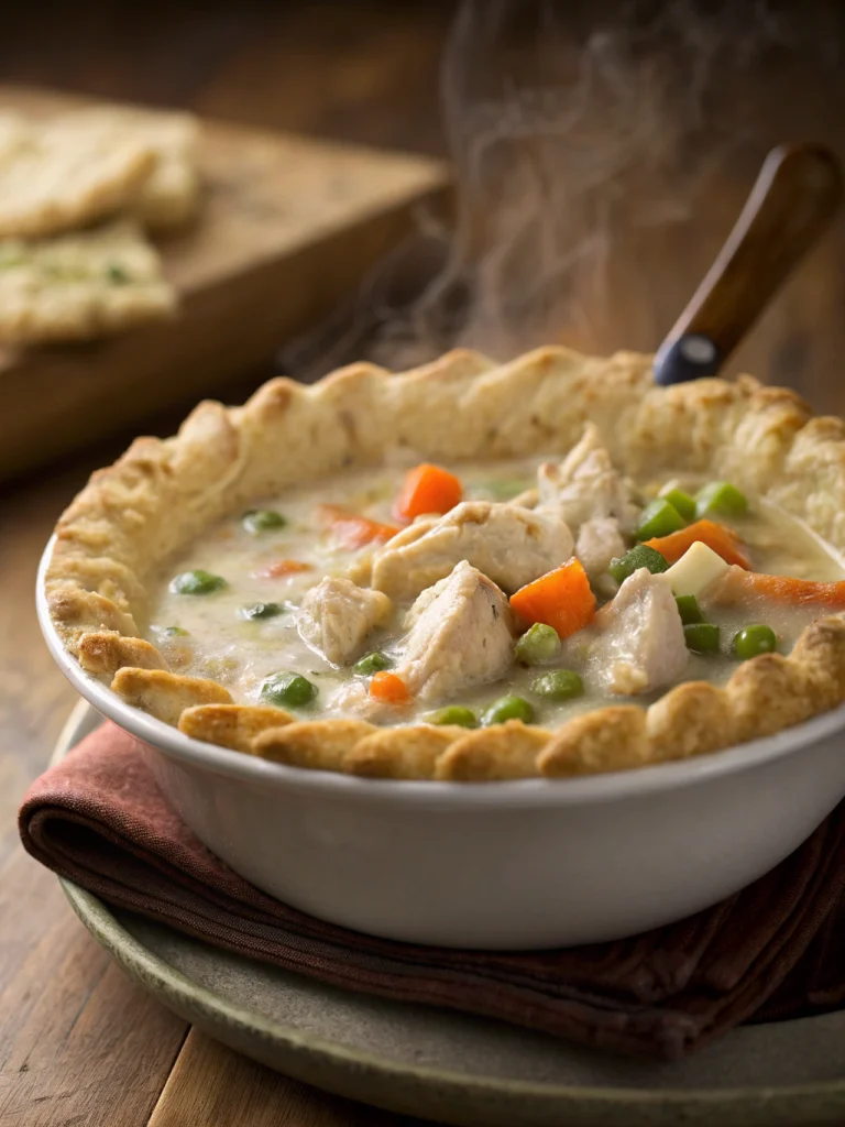 Creamy Chicken Pot Pie Soup