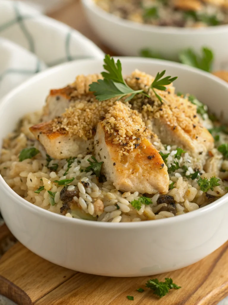 Creamy Chicken and Wild Rice