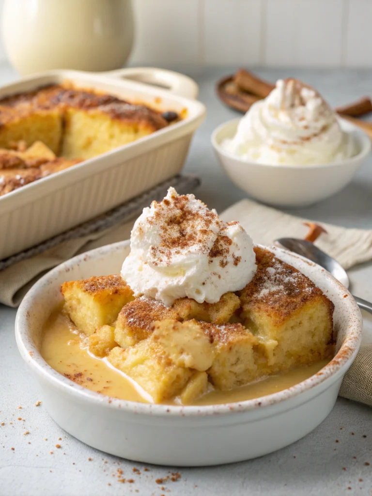 Creamy Custard Bread Pudding