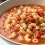 Creamy Tomato Macaroni Soup 1