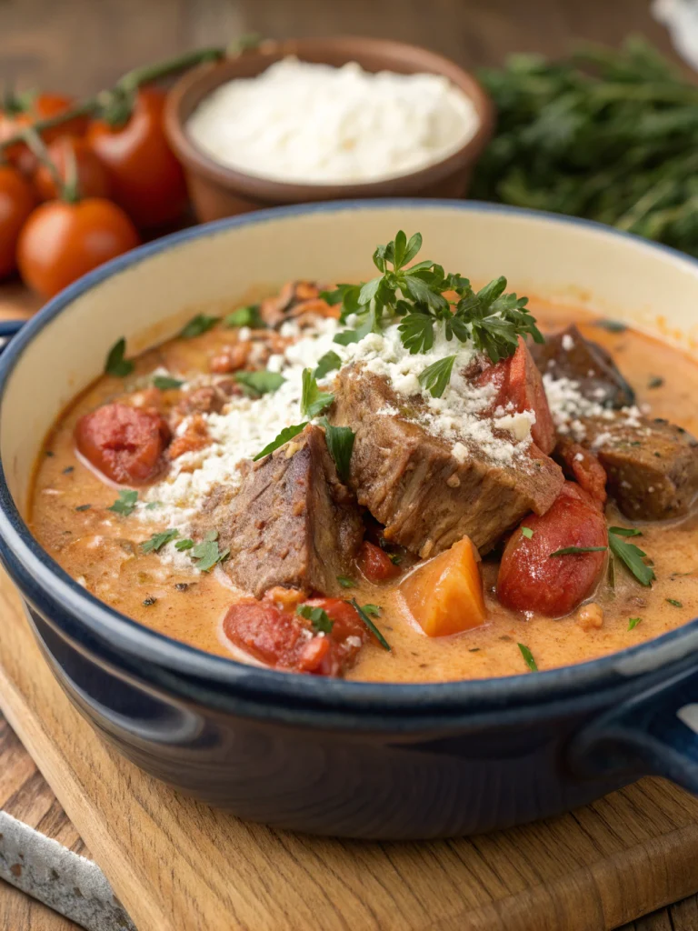 Creamy Tomato Pot Roast