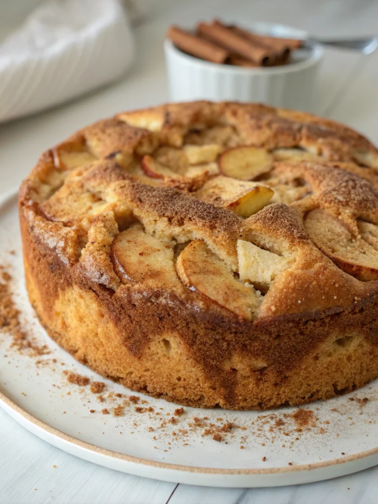 Easy Cinnamon Apple Cake