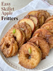 Easy Skillet Apple Fritters
