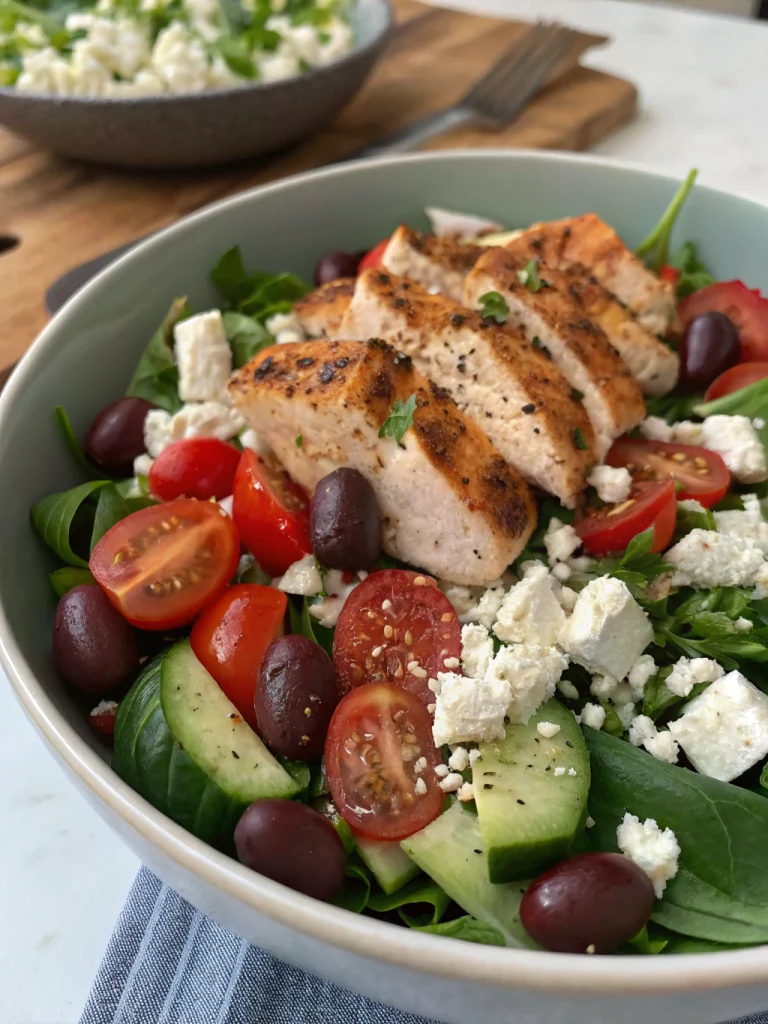 Feta Chicken Salad