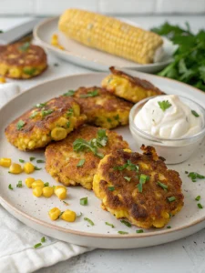 Fresh Corn Fritters