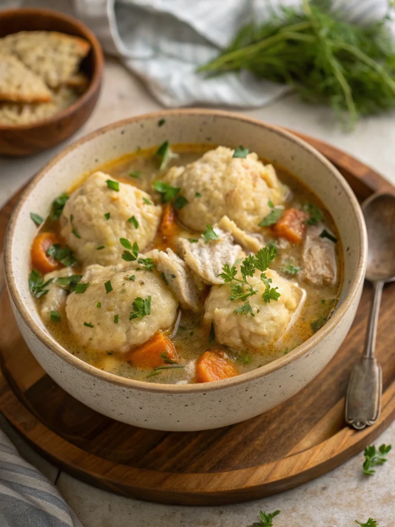 Grandmas Chicken and Dumplings